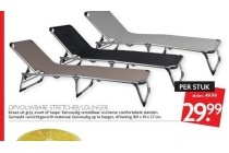 opvouwbare stretcher lounger