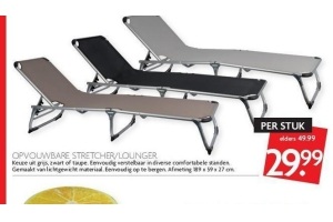 opvouwbare stretcher lounger