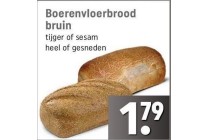 boerenvloerbrood bruin