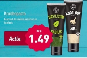 kruidenpasta nu eur1 49 per stuk