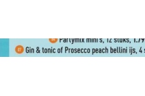 gin en tonic of prosecco peach bellini ijs nu eur2 49 per pak van 4