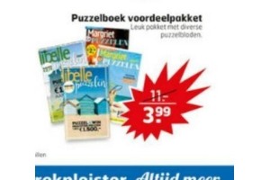 puzzelboek voordeelpakket