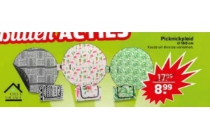 picknickplaid nu eur8 99 per stuk