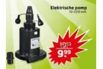 elektrische pomp nu eur9 99 per stuk