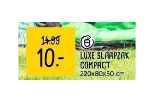 luxe slaapzak compact nu eur10 00 per stuk