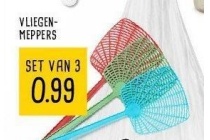 vliegenmeppers nu eur0 99 per set van 3