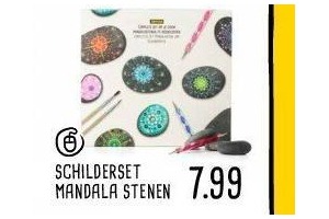 schilderset mandala stenen nu eur7 99 per stuk