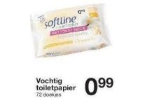 softline vochtig toiletpapier nu eur0 99 per stuk