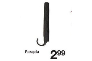 paraplu nu eur2 99 per stuk