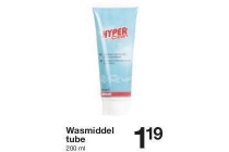 wasmiddel tube nu eur1 19 per stuk