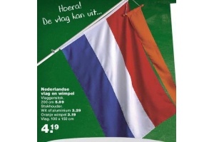 nederlandse vlag en wimpel