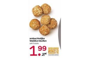 ambachtelijke waldkornbollen