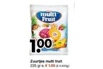 zuurtjes multi fruit