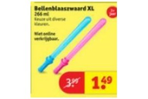 bellenblaaszwaard