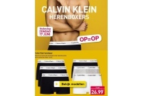 calvin klein 3 pak herenboxers