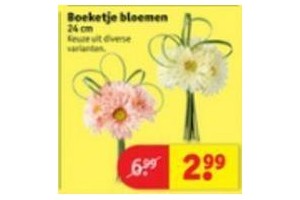 boeketje bloemen