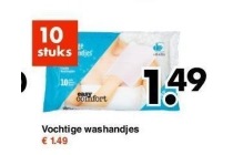 vochtige washandjes