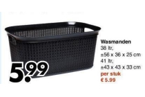 wasmand 38 liter