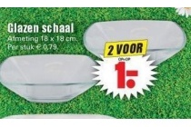 glazen schaal
