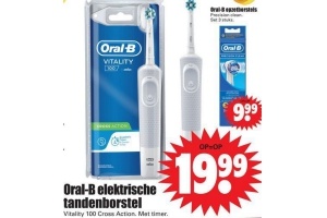 oral b elektrisch tandenborstel vitality 100 cross action