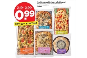 mediterraneo koelvers afbakbrood