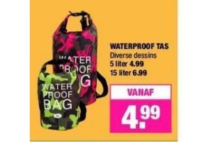 waterproof tas