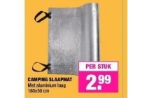 camping slaapmat