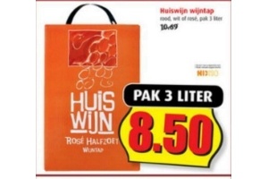 boni huiswijn wijntap