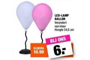 led lamp ballon