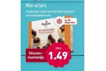 mini eclairs