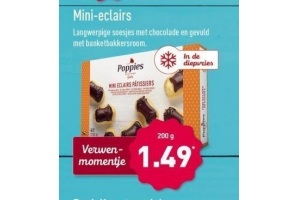 mini eclairs