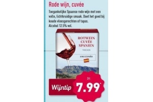 rode wijn cuvee