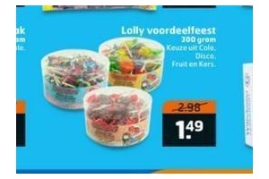 lolly voordeelfeest