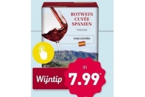 rode wijn cuvee pak