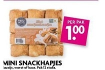 mini snackhapjes