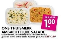 ons thuismerk ambachtelijke salades