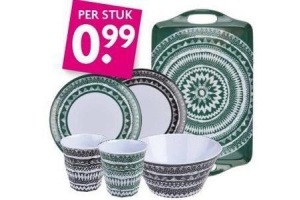 melamine servies