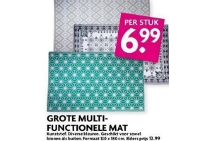 grote multifunctionele mat