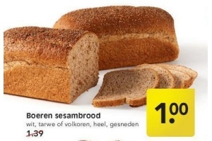 boeren sesambrood