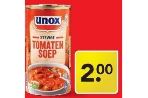 unox stevige soep