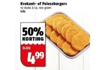 krokant of poieszburgers