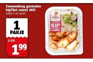 zwanenberg gesneden kipfilet sweet chili