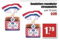 goudelliers roomboter stroopwafels nu eur1 79 per stuk