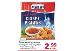 gepaneerde garnalen nu eur2 99 per pak