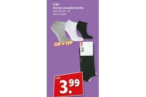 ltbd dames sneakersocks