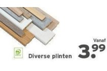 diverse plinten