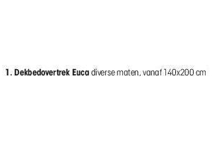 dekbedovertrek euca nu al vanaf eur15