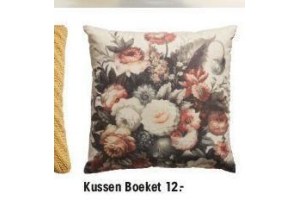 kussen boeket nu eur12 per stuk