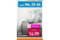 luxe zomerdeken nu per stuk eur14 99