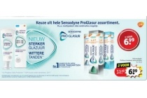 het hele sensodyne proglasur assortiment